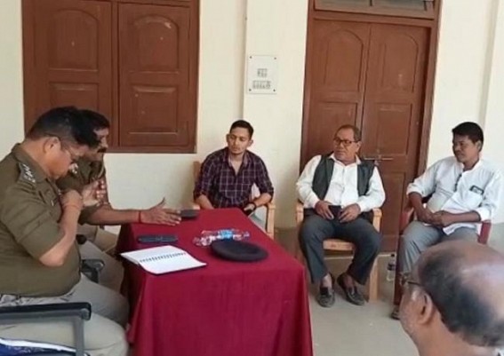 Administration Meeting was held in Teliamura with Political party leaders, keeping the view of upcoming 2023 Assembly Elections Administration Meeting was held in Teliamura with Political party leaders, keeping the view of upcoming 2023 Assembly Elections